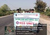 NSS volunteers at an awareness programme