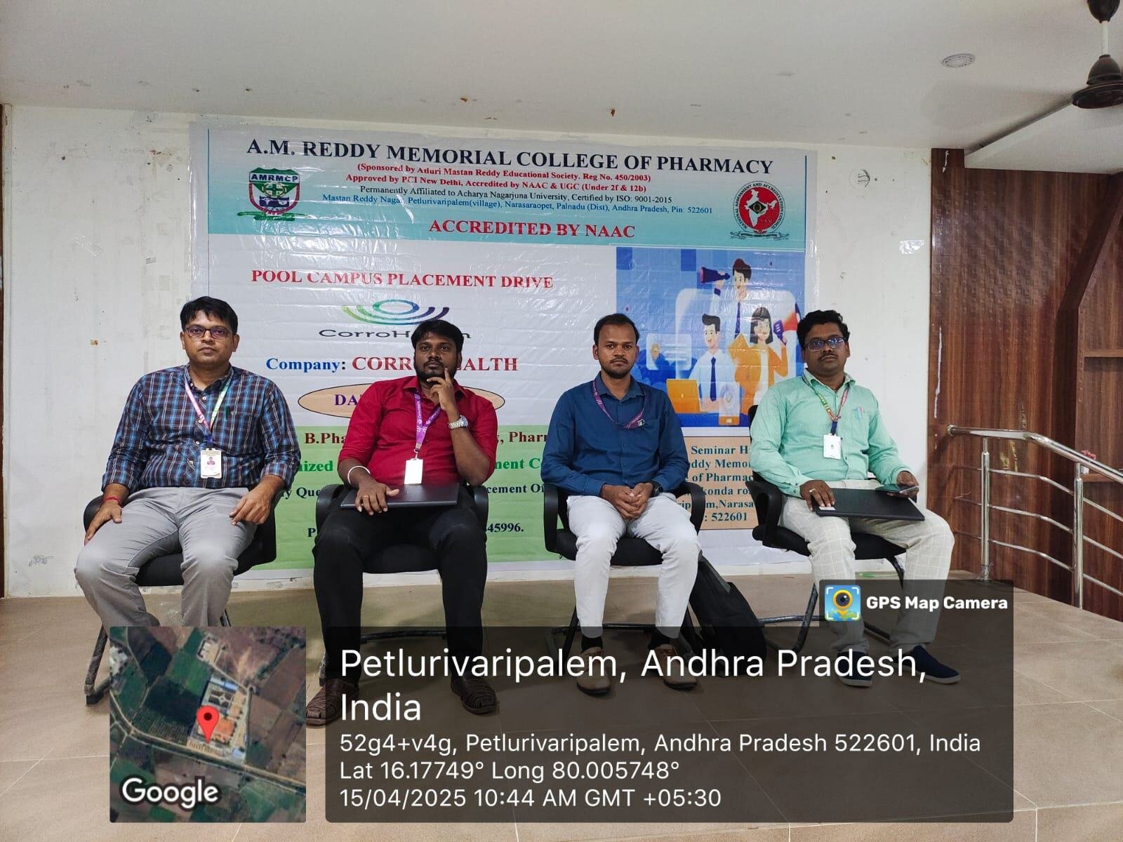 Campus placement drive